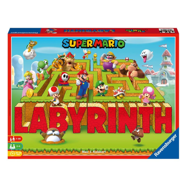 Super Mario Brädspel Labyrinth
