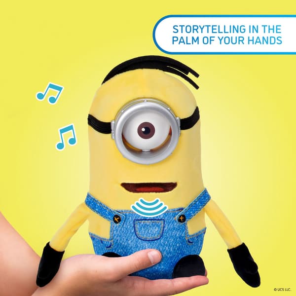 Interaktiv Minions Palm Puppetronic Legetøj med Lyde
