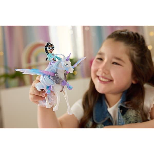 Unicorn Academy Wing Magic Layla och Glacier Set, Flapping Wings