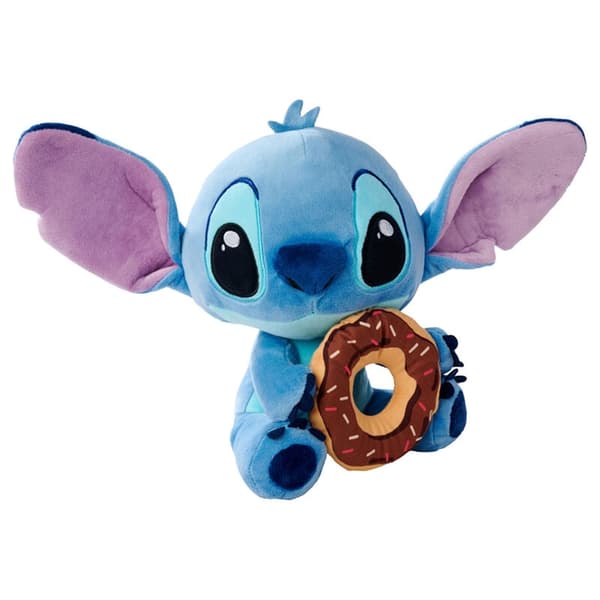 Stitch Donut Plys Legetøj 25 cm - Blødt, sødt, samleobjekt