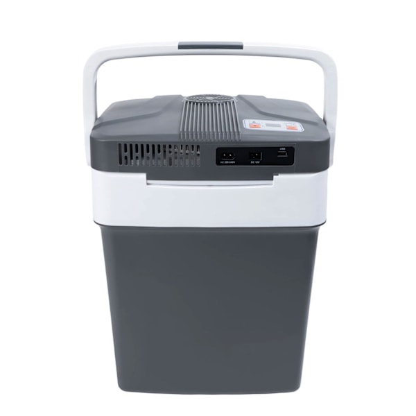 Bärbar bilkylare, 29L, 220-240V DC12V, värmefunktion, gratis insats, grafit