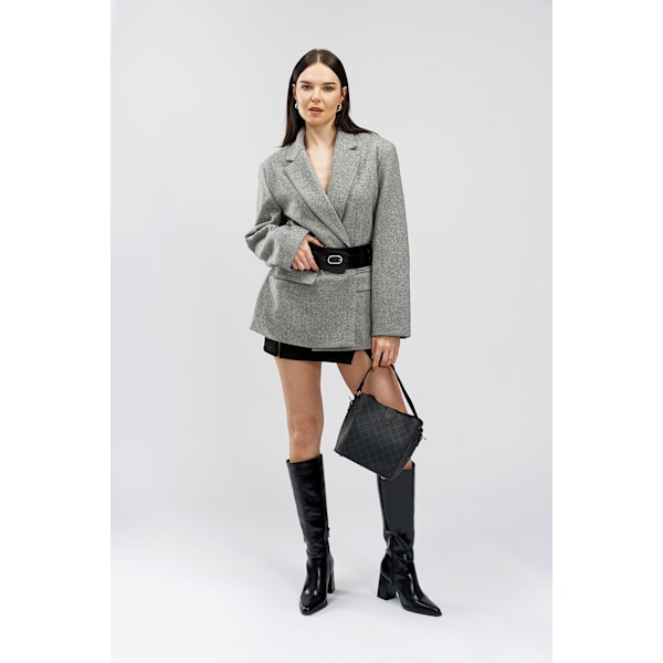 Bucket Bag 328 v2 - musta, harmaa