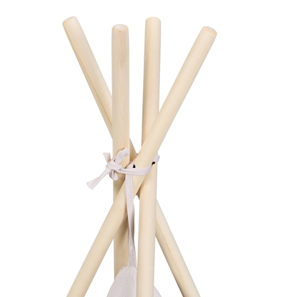 Teepee-leikkiteltta lattiamatolla