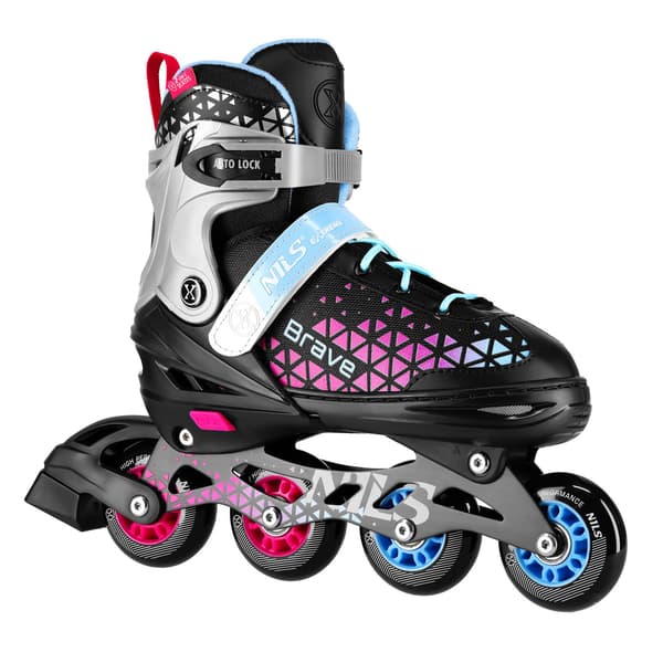 4-i-1 inline & skridskoset, rosa, storlek S (29-33)