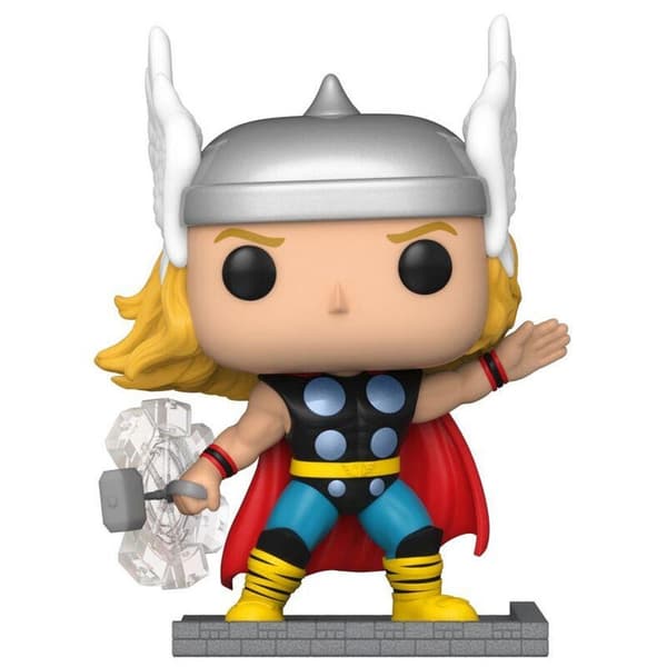 Thor Comic Cover, Marvel Classic, POP Figuuri keräily