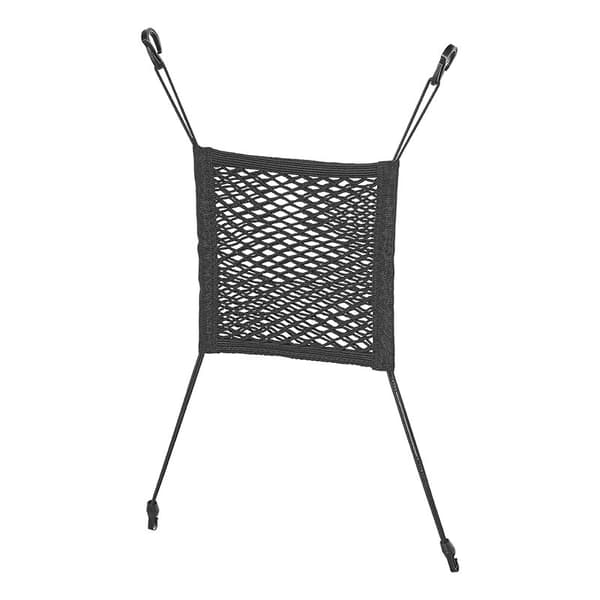 Opbevaringsnet elastik 26x28cm dobbelt med plastik kroge NS-7