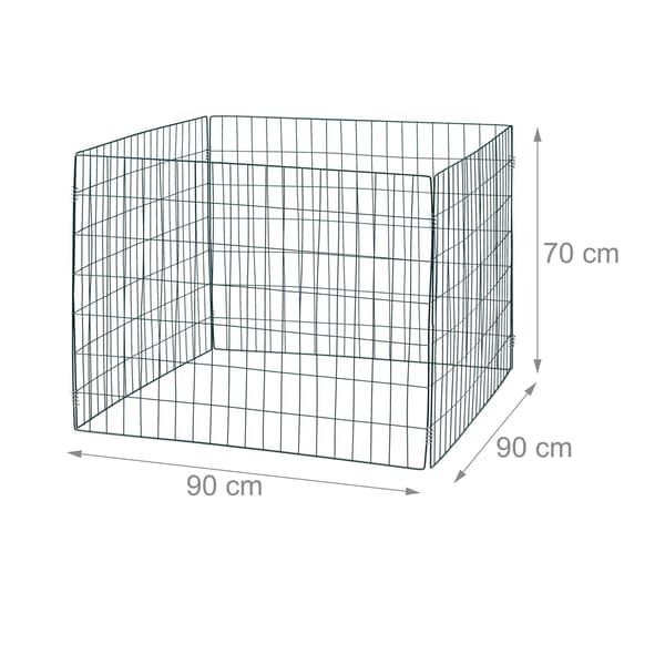 Kompostgaller i metall, 3-pack
