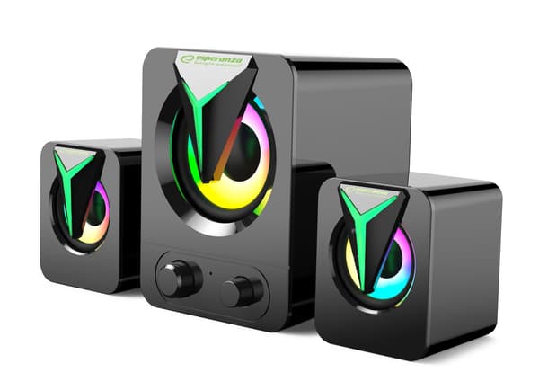 Esperanza USB-kaiuttimet 2.1 Led Rainbow Soprano