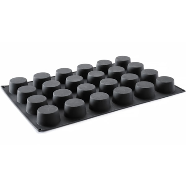 Silikoneform til praliner, mousser og bagværk 570 x 375 mm - muffins