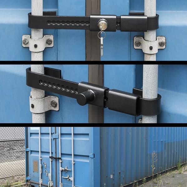 Trailer og containerlås justerbar