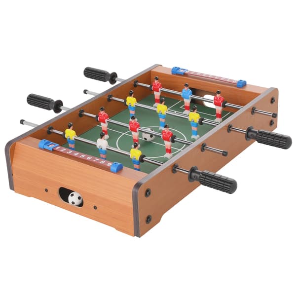 Bordfotbollsspel, MDF, 51x51x10 cm, 2 bollar ingår