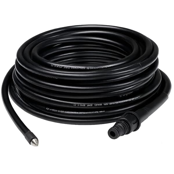 Rörrengöringsslang med adapter, 20m längd