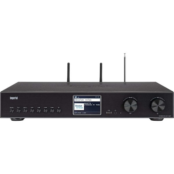 DABMAN i510 BT Multifunktionel Radio DAB+ / FM / Internet / Bluetooth Sort