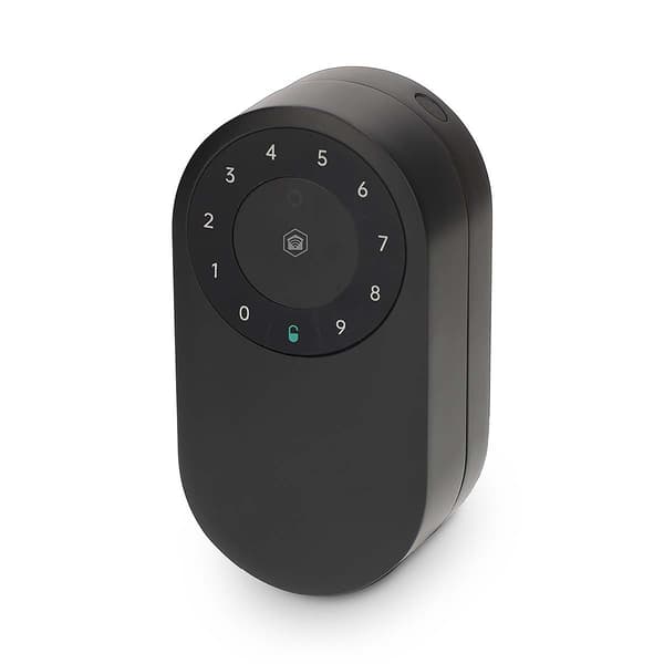 Bluetooth-nøgleboks, udendørs, IP65, sort, smart adgang