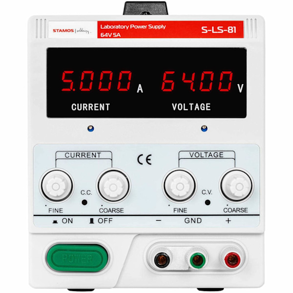 Laboratorieservice strömförsörjning 0-64 V 0-5 A 320 W