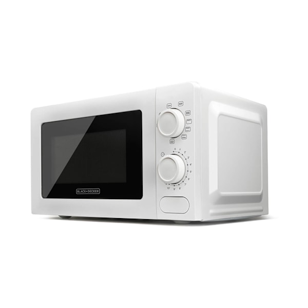 BLACK+DECKER Mikroaaltouuni 700W Grill Valkoinen