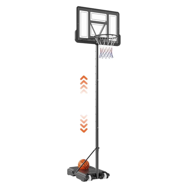 Justerbar basketkorg 1,2–3 meter, 112 cm ryggstöd