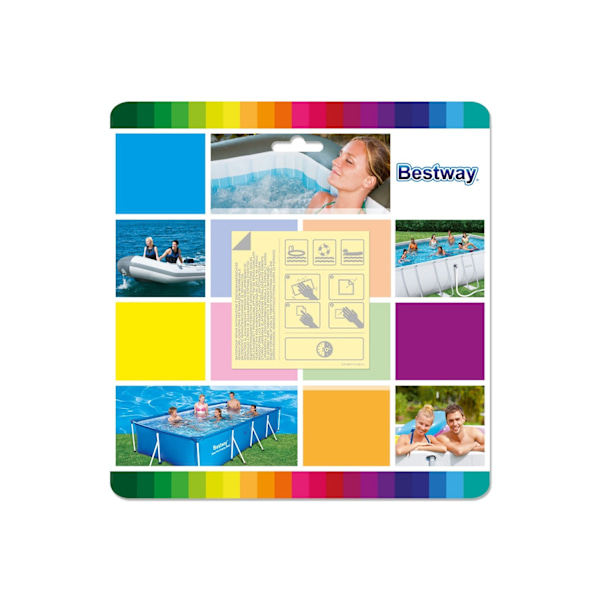 Bestway 62091 vedenpitävät puhallettavat korjauspaikat