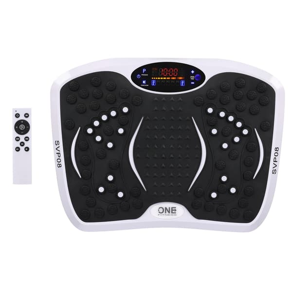 Vibrationsplatform med modstandsbånd, Bluetooth, 5 programmer