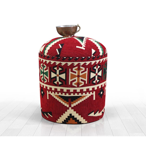 Pouffe Bozok v3 - Monivärinen