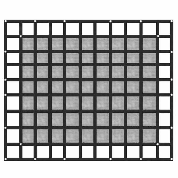 Lastnet til lastbillad med net, 8 x 6,7 fod, S-kroge