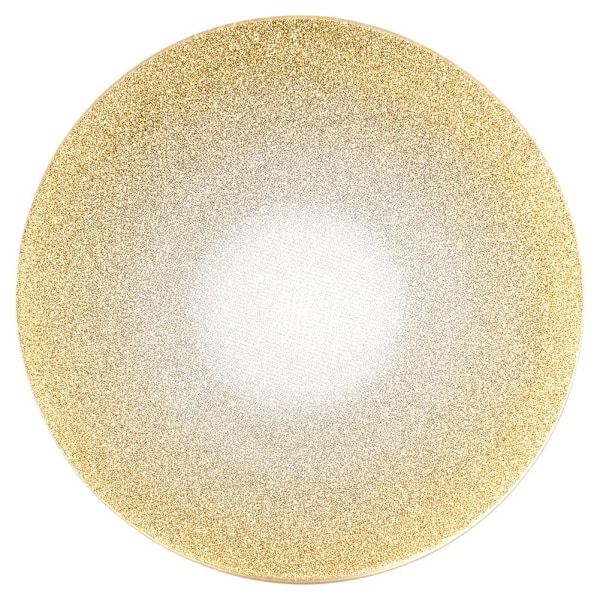 Stander til dekorative lyskompositioner, spejlglas, glitter, 20 cm
