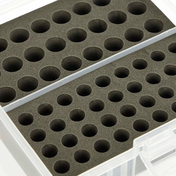Batteriboks med tester