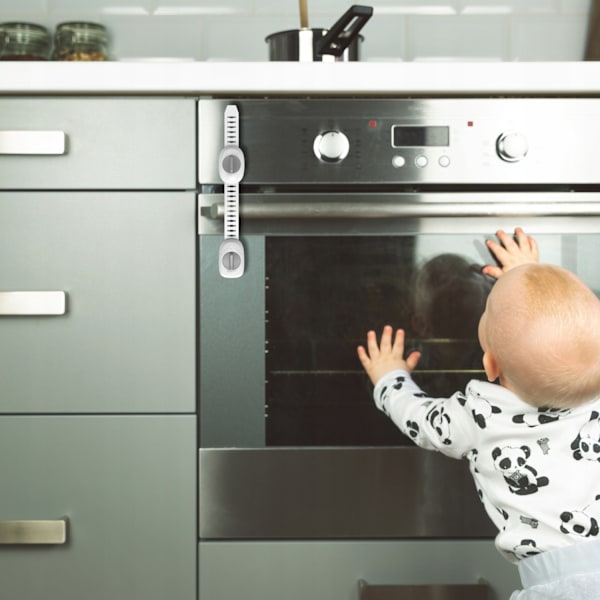 Magneettiset lasten turvalukot kaappeihin – 23 osaa