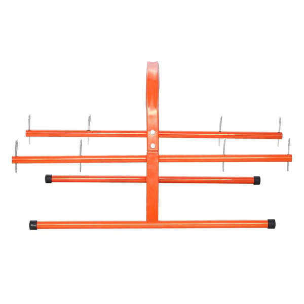 Trådspolestativ, plads til 8 spoler, 100 lb stålcaddy