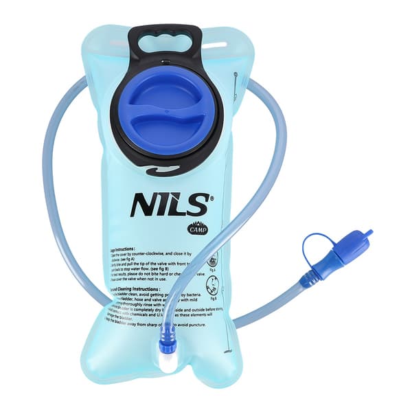 2L vesipussi, sininen – Camping Hydration Pack