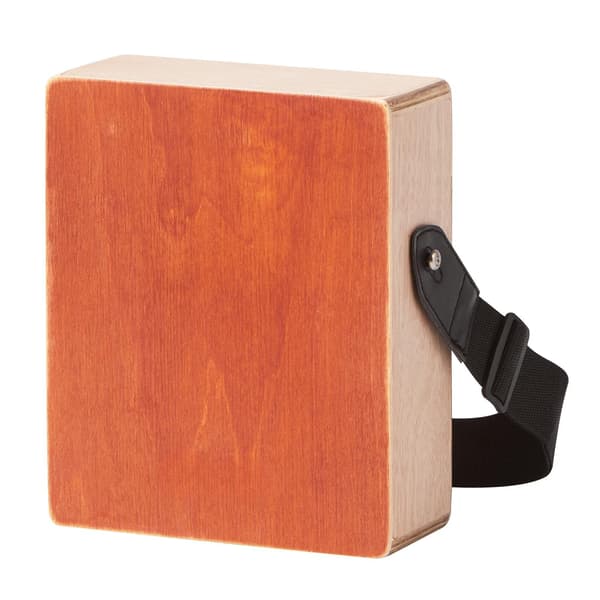 Cajon-trumma, björkträ, invändiga strängar, väska