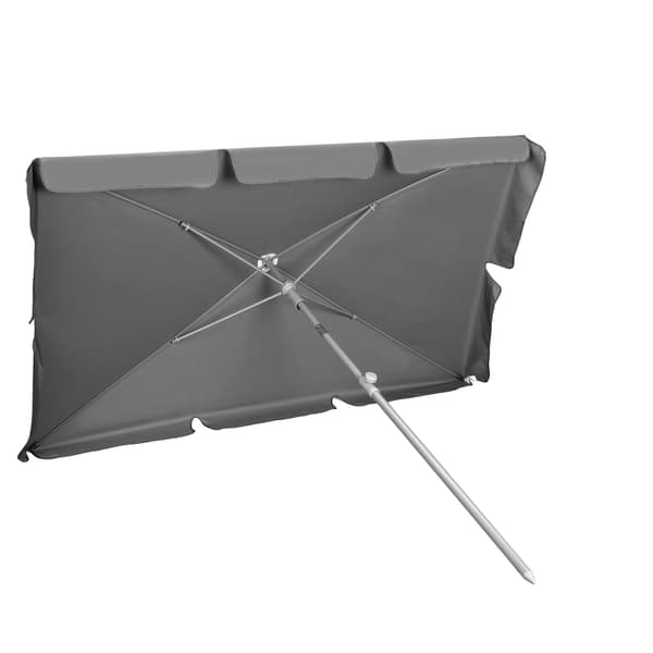 Haveparasol 220 cm, justerbar, UV-beskyttelse