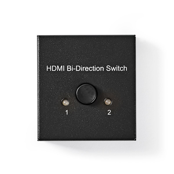 HDMI ™ Kytkin | 3-Porttinen port(s) | 1x HDMI™ tulo / 2x HDMI™ tuloliitäntä | 1x HDMI™ lähtö / 2x HDMI™ lähtö | 4K@60Hz | 6 Gbps | Metalli | Antrasiit