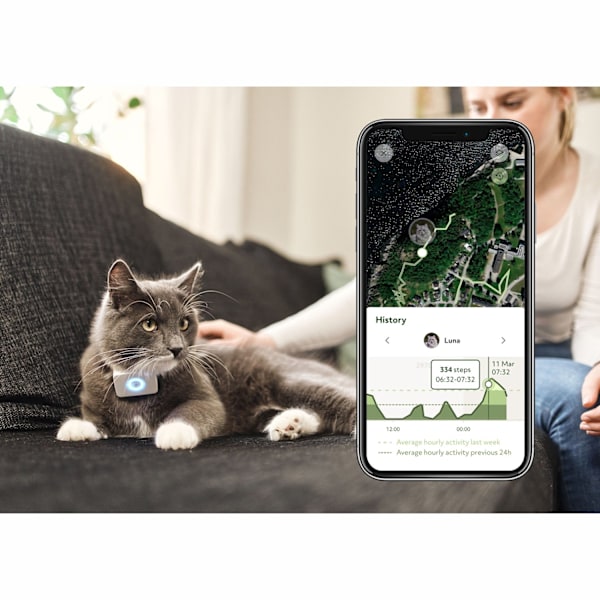 Lilcat 2 GPS-Tracker för Katter