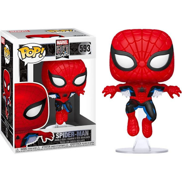 POP hahmo Marvel 80th First Appearance Spiderman (Hämähäkkimies)