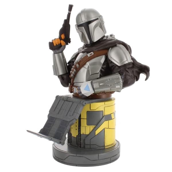 Star Wars The Mandalorian Bounty Hunter -hahmon kiinnitysteline Cable Guy 21cm