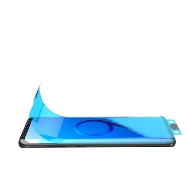 Glasfolie, hærdet glas til skærm med ramme Samsung Galaxy S21+ 5G 3D Edge Nano Flexi Glas sort