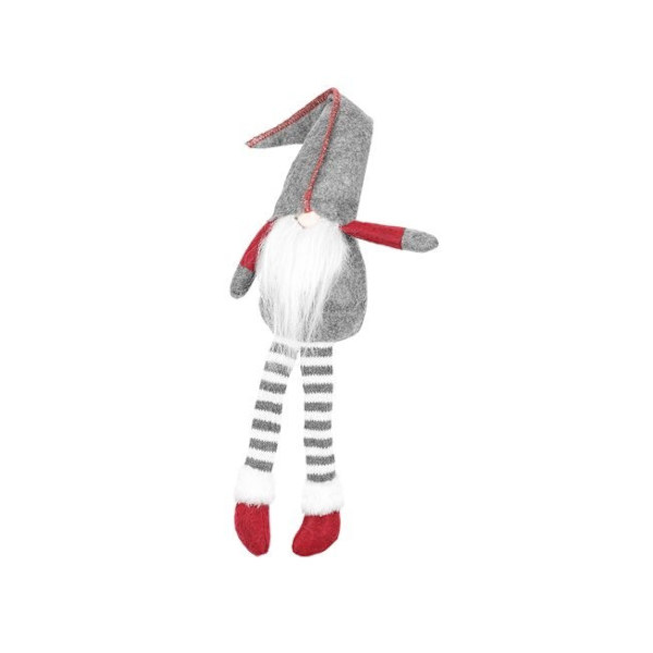 Grå siddende nisse