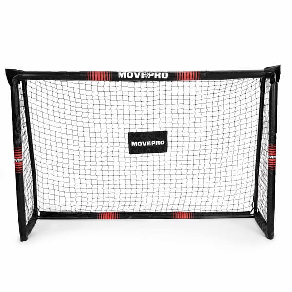 Fodboldmål med net, stålramme, 240x160 cm
