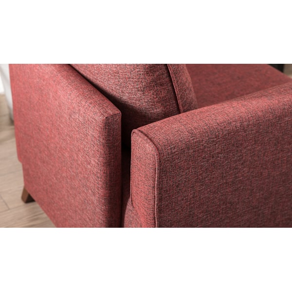 1-sædet Sofa Bella Lænestol - Claret Rød