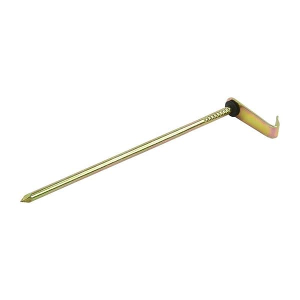 Klippepind 21cm metal med krog 6 stykker i polybag