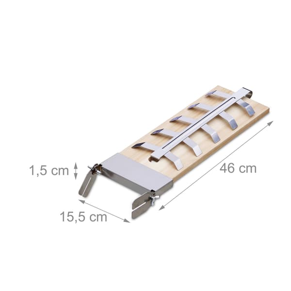 Grillplanka helgrillad laxsida set om 2