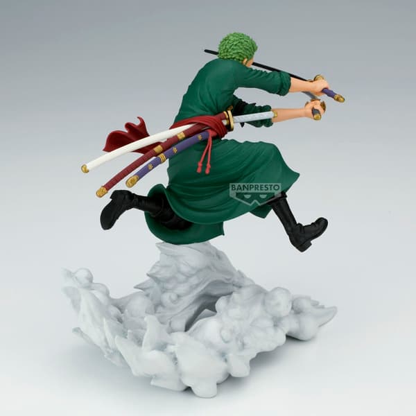 One Piece Roronoa Zoro figur, 15 cm samleobjektmodel