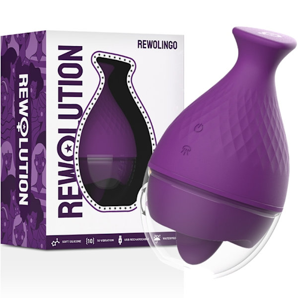 Rewolution - Rewolingo Vibrator med Tunge