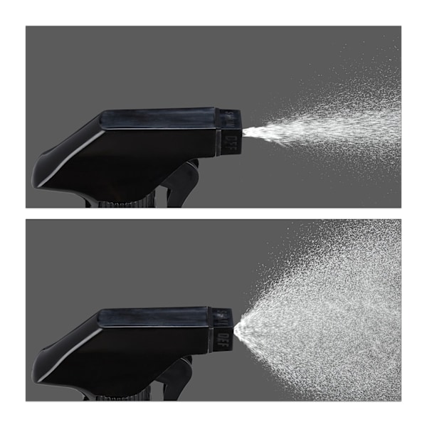 Sprayflaske glas 500 ml Sæt med 8 stk