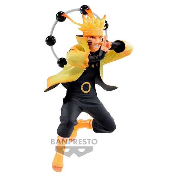 Naruto Uzumaki Vibrationsstjernefigur, 14 cm samlelegetøj