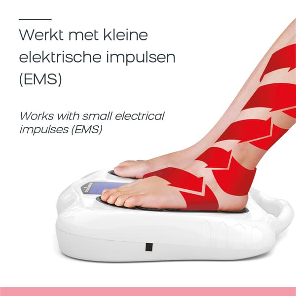 Benrevitaliserare med EMS – Muskelstimulator, 25 program