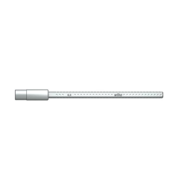 Wiha-ruuvimeisseli vaihdettavalla teräjärjestelmällä 6 kuusiomutteria (08908) 10,0 mm x 150 mm