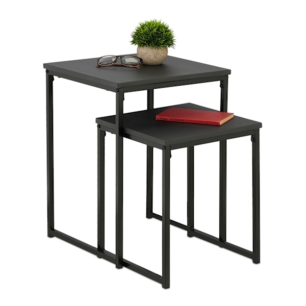 Sidebord sæt med 2 stk