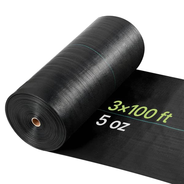 Ogräsbarriärtyg, 0,9 x 30,5 m, 140 g vävd PP